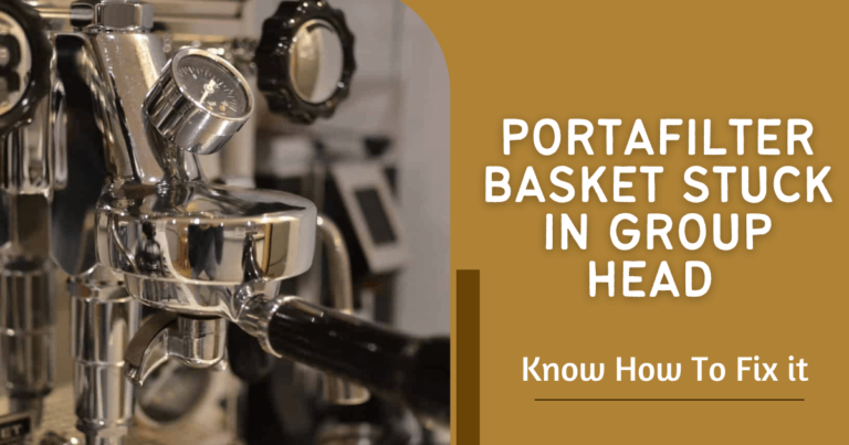 Portafilter Basket Stuck In Group Head (Breville)